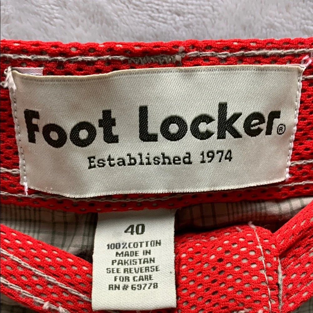 FOOT LOCKER | 40 MEN VTG TACTICAL CARGO SHORTS | TAN KHAKI 69778